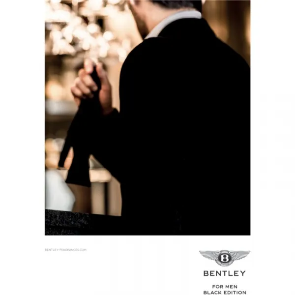 Bentley For Men Black Edition parfumovaná voda pre mužov 100 ml
