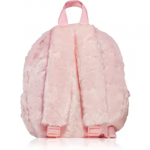BrushArt KIDS Fluffy unicorn backpack Small detský batoh Pink (20 x 23 cm) 1 ks