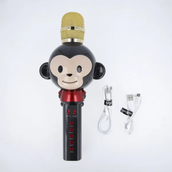 Maxlife MX-100 Bluetooth Karaoke mikrofón, čierny