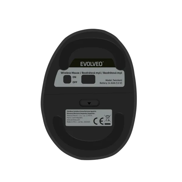 EVOLVEO LadyErgo, tichá vertikální ergonomická