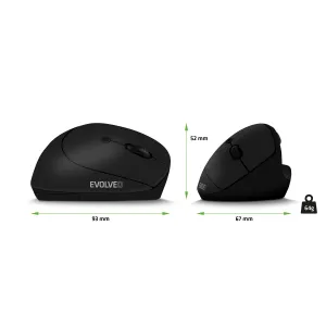 EVOLVEO LadyErgo, tichá vertikální ergonomická