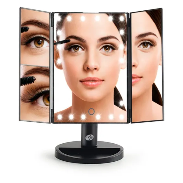 RIO 24LED Touch Dimmable Make-up Mirror kozmetické zrkadielko s LED podsvietením 1 ks