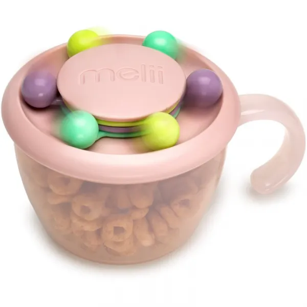 Melii Abacus Snack Container miska na desiatu/olovrant Pink 200 ml