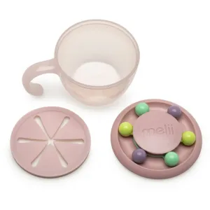 Melii Abacus Snack Container miska na desiatu/olovrant Pink 200 ml