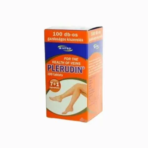 IN VITRO Plerudin tablety s vitamínmi - pre zdravé žily, obeh a ochranu buniek - InVitro