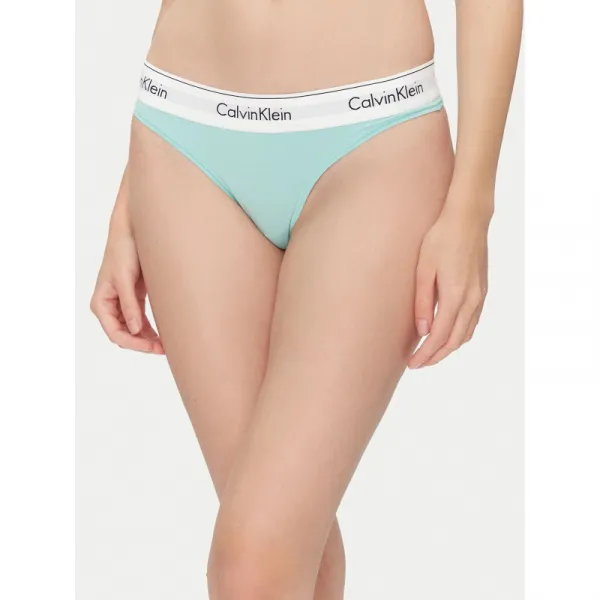 Dámske nohavičky CALVIN KLEIN THONG-Beau Blue