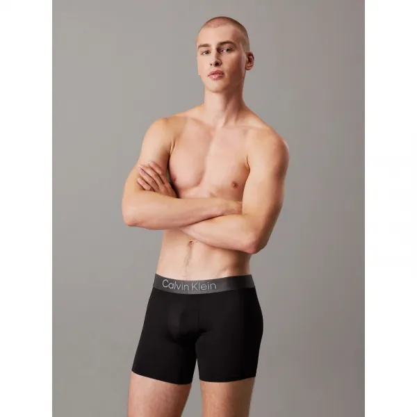 3PACK pánske boxerky Calvin Klein čierne (NB4124-UB1) S, trenky