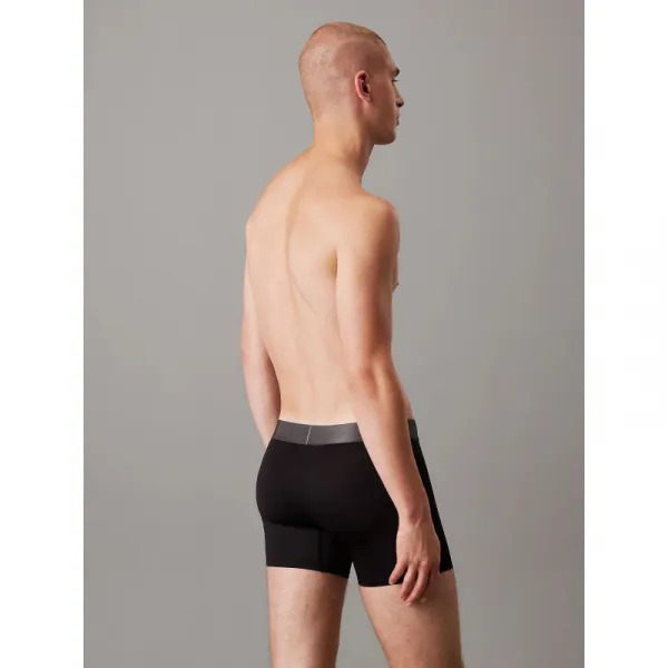 3PACK pánske boxerky Calvin Klein čierne (NB4124-UB1) S, trenky