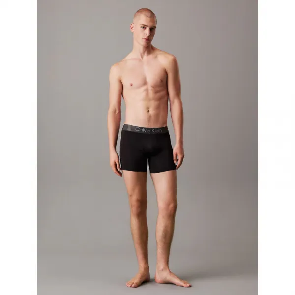 3PACK pánske boxerky Calvin Klein čierne (NB4124-UB1) S, trenky