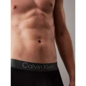 3PACK pánske boxerky Calvin Klein čierne (NB4124-UB1) S, trenky