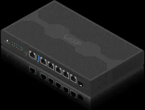 Ubiquiti UBNT EdgeMAX EdgeRouter 6 PoE [1GHz štvorjadrový CPU, 1GB RAM, PoE, EdgeOS, 5 gigabitových portov + 1xSFP slot, bez ventilátora]