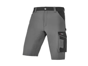 Parkside® Pánske strečové pracovné bermudy (sivá/čierna, 46)