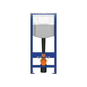 CERSANIT predstenový inštalačný systém s tlačidlom chrom K97-509 + WC INVENA PAROS  + SEDADLO K97-526 509 RO1