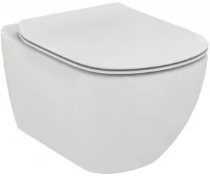 CERSANIT predstenový inštalačný systém s tlačidlom chrom K97-509 + WC Ideal Standard Tesi so sedadlom SoftClose, AquaBlade K97-526 509 TE1