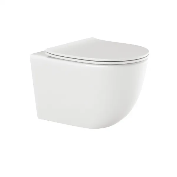 CERSANIT predstenový inštalačný systém s tlačidlom chrom K97-509 + WC INVENA TINOS  + SEDADLO K97-526 509 NO1