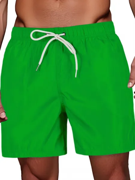 Pánske originálne plavky zelené