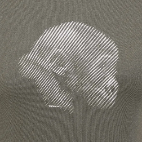 Bushman Dámske tričko ZOO gorila W, tmavozelené M