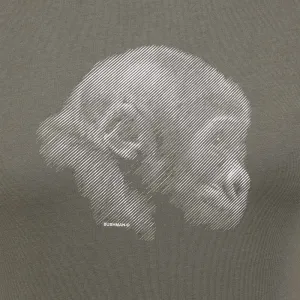 Bushman Dámske tričko ZOO gorila W, tmavozelené M