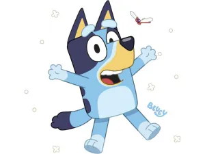 Samolepka na stenu s motívom šteniatka BLUEY