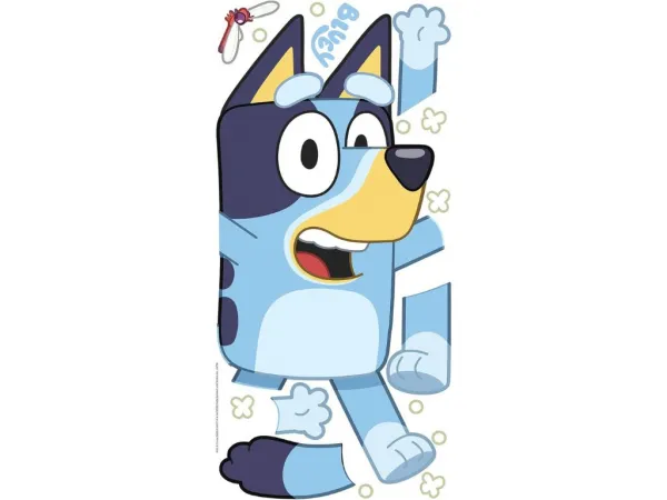 Samolepka na stenu s motívom šteniatka BLUEY