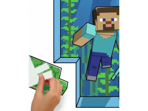Detské dekoratívne samolepky na stenu MINECRAFT