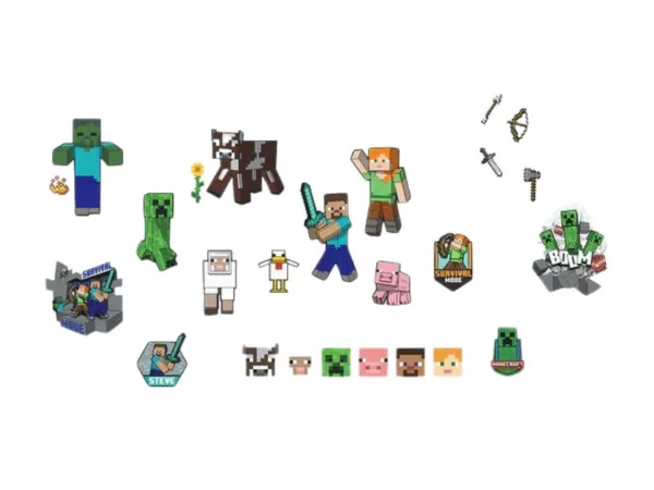 Nalepovacia dekorácia MINECRAFT do detskej izby
