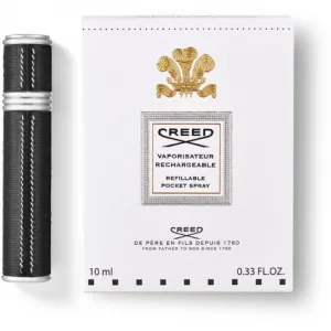 Creed Travel Atomiser Silver/Black plniteľný rozprašovač parfémov 10 ml