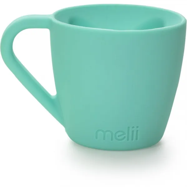 Melii Silicone Bear Mug hrnček Blue 200 ml