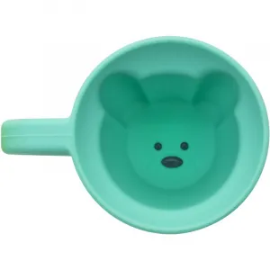 Melii Silicone Bear Mug hrnček Blue 200 ml