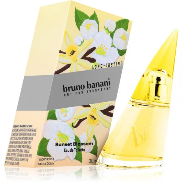 Bruno Banani Sunset Blossom Jasmine & Vanilla toaletná voda pre ženy 30 ml