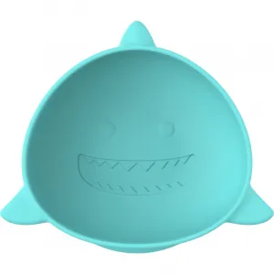Melii Silicone Suction Bowl silikónová miska s prísavkou Shark 2x300 ml