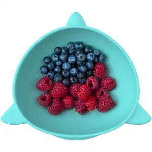 Melii Silicone Suction Bowl silikónová miska s prísavkou Shark 2x300 ml