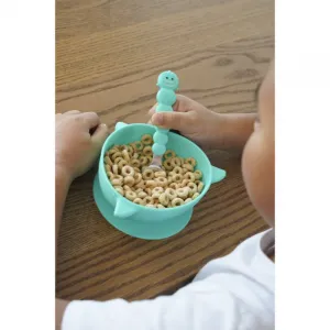 Melii Silicone Suction Bowl silikónová miska s prísavkou Shark 2x300 ml