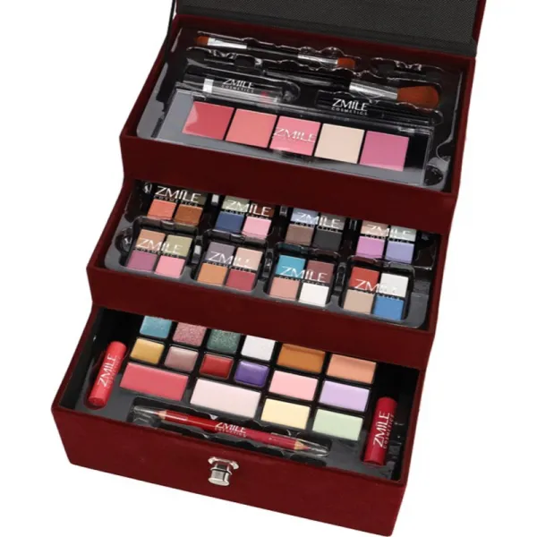 ZMILE COSMETICS Beauty Case Velvety kozmetický kufrík Dark Berry