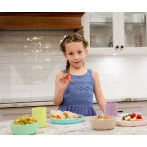 Melii Feeding Set jedálenská súprava Mint, Blue, Lime