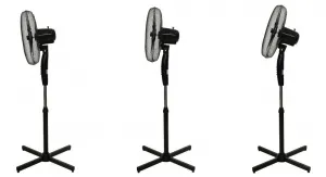 Stojanovýventilátor5lopatkový-čierny45W