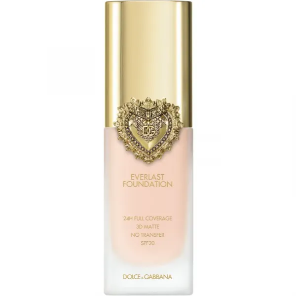 Dolce&Gabbana Flawless Everlast Foundation intenzívny krycí make-up s dlhotrvajúcim efektom SPF 20 odtieň 01N LIGHT 27 ml