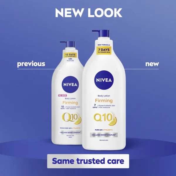 NIVEA Q10 Plus spevňujúce telové mlieko 625 ml