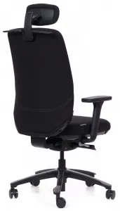 MERCURY Ergonomická kancelárska stolička OPTIMA čierna
