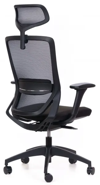 MERCURY Ergonomická kancelárska stolička SWIFT, čierna