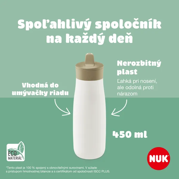 NUK Mini-Me Flip Frozen športová fľaša 12m+ 450 ml