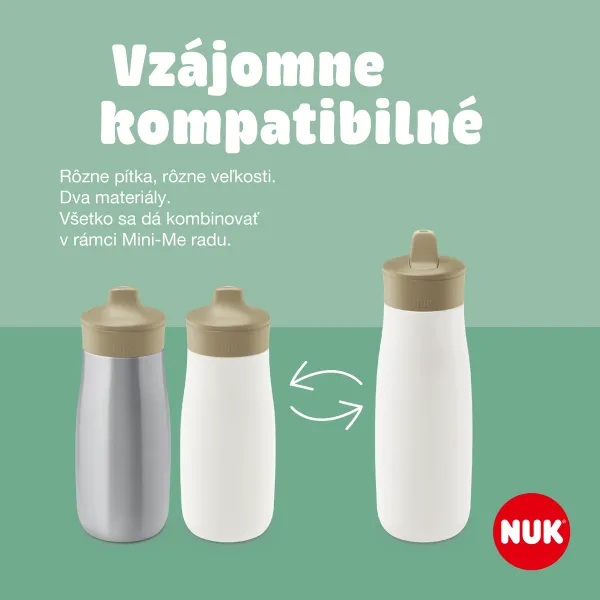 NUK Mini-Me Flip Frozen športová fľaša 12m+ 450 ml