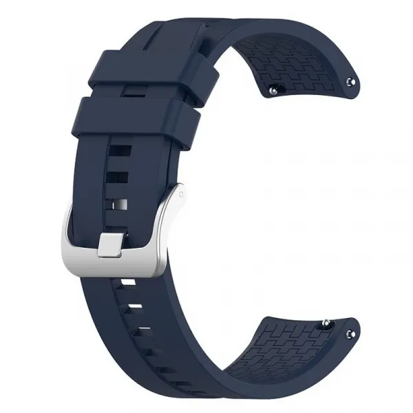 BStrap Silicone Cube remienok na Huawei Watch GT 42mm, navy blue (SHU004C10)