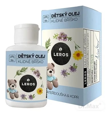 LEROS Detský olej pokojné bruško 60 ml