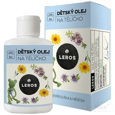 LEROS Detský olej na telíčko 100 ml
