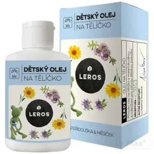 LEROS Detský olej na telíčko 100 ml