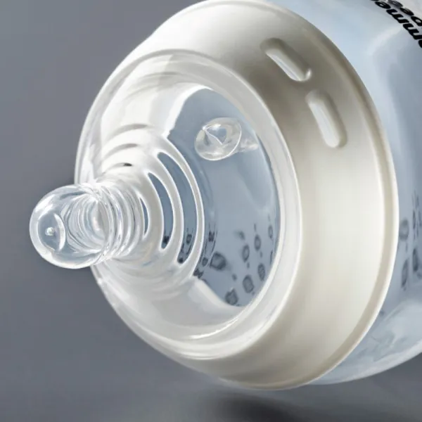 Tommee Tippee ANTI-COLIC Cumlík Na Fľašu Natural Start Pomalý Prietok 0m+, 2 ks