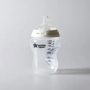 Tommee Tippee Natural Start Anti-Colic samosterilizačná dojčenská fľaša Medium Flow 3 m+ 2x340 ml