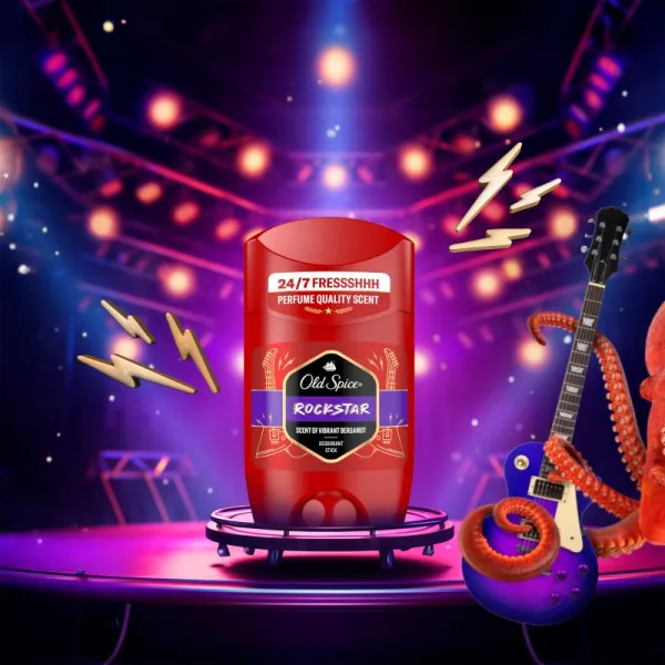 Old Spice RockStar tuhý dezodorant pre mužov 65 ml