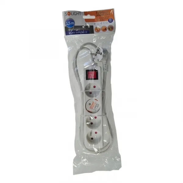 Predlžovací kábel 1,5m/4z+V PK154V